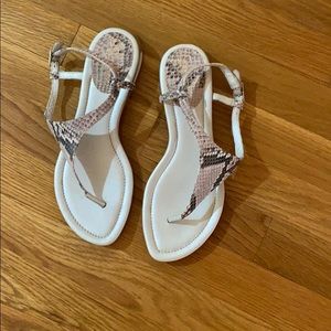 Cole Haan nike air snake skin sandals